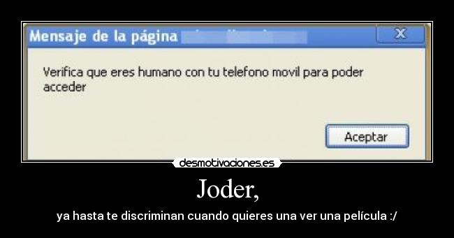 Joder, -