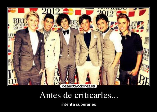 Antes de criticarles... -