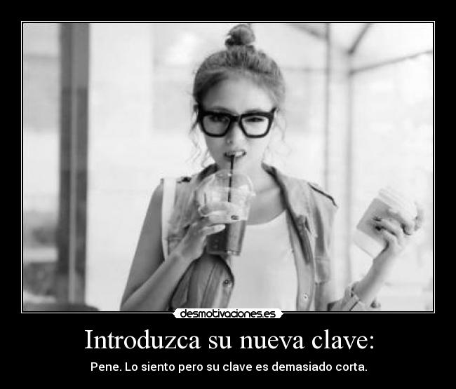 Introduzca su nueva clave: - 