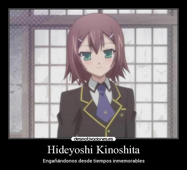 Hideyoshi Kinoshita - Engañándonos desde tiempos inmemorables