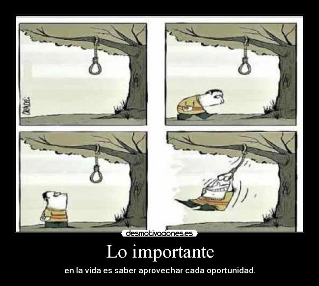 Lo importante -