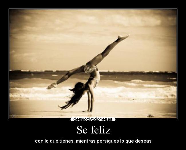 Se feliz -