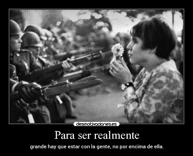 Para ser realmente -