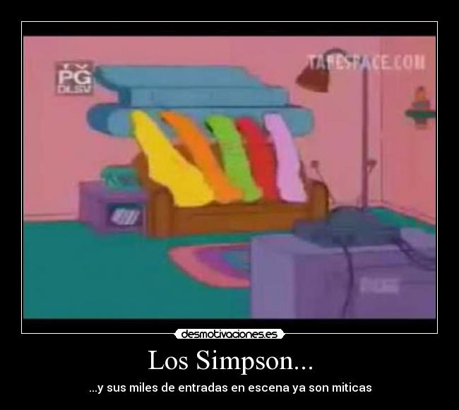 Los Simpson... -
