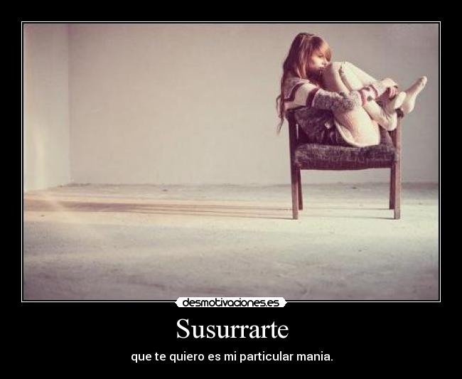 Susurrarte -