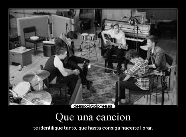 Que una cancion -