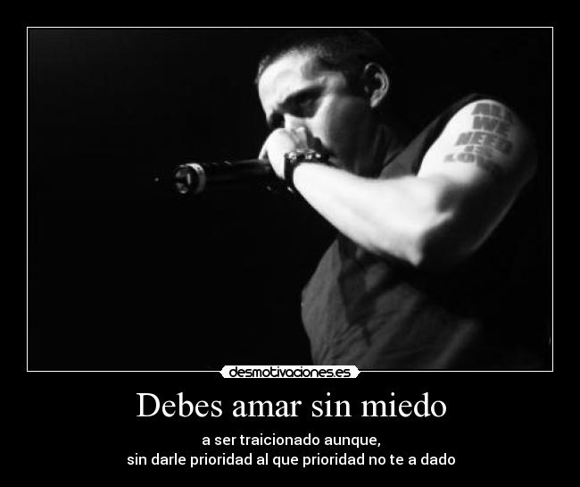 carteles miedo canserbero rap amar desmotivaciones