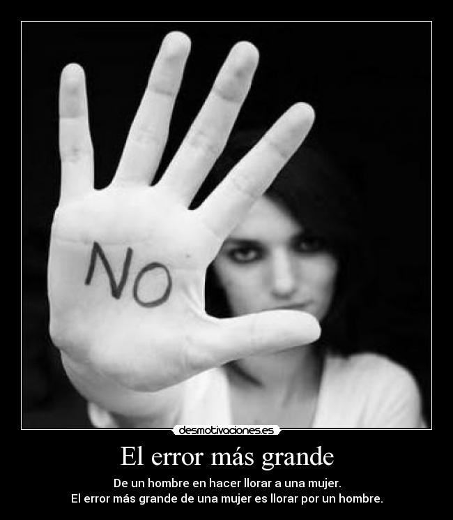 carteles errores desmotivaciones