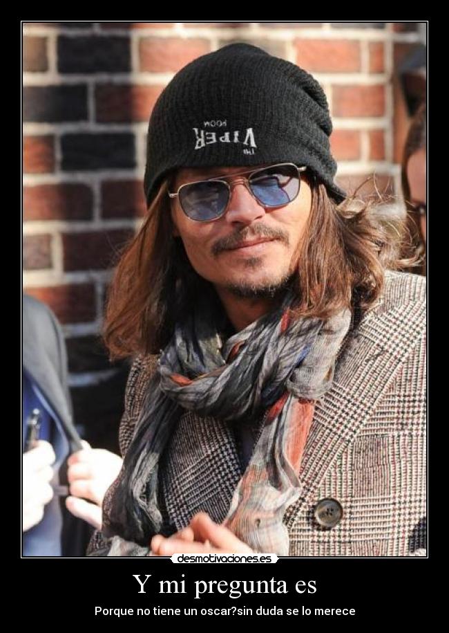 carteles johnny depp desmotivaciones