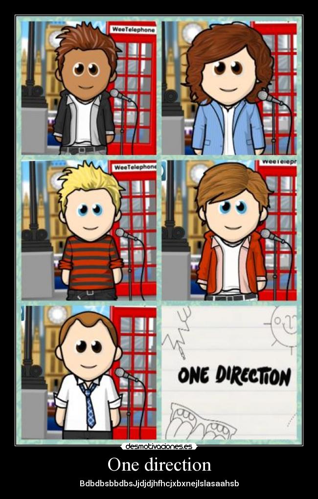 One direction - BdbdbsbbdbsJjdjdjhfhcjxbxnejlslasaahsb