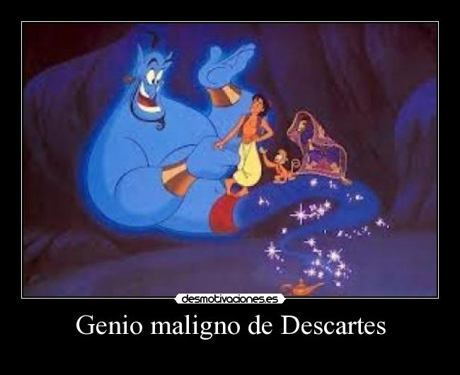 Genio maligno de Descartes - 