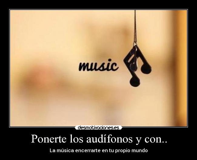 carteles musica desmotivaciones