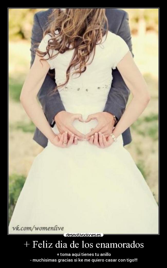+ Feliz dia de los enamorados -