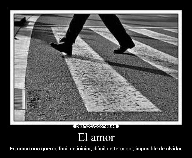 El amor -
