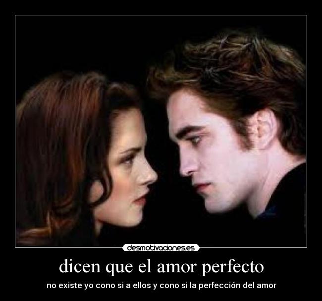 dicen que el amor perfecto -