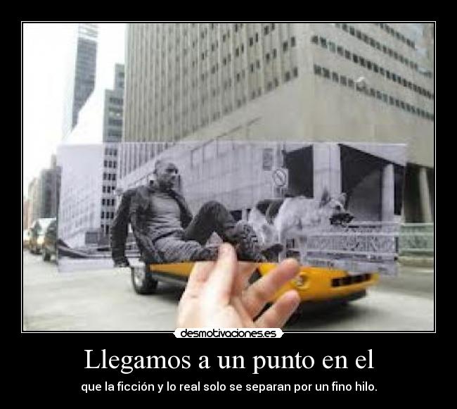 Llegamos a un punto en el -