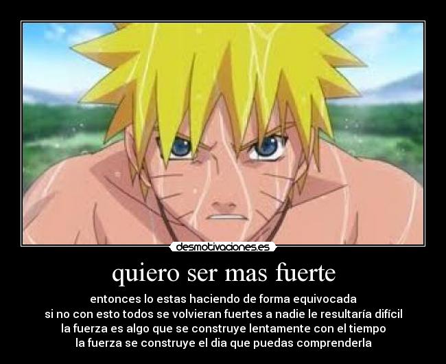 quiero ser mas fuerte - 