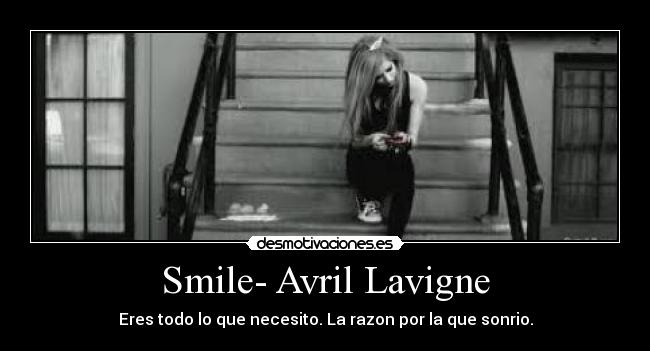Smile- Avril Lavigne -