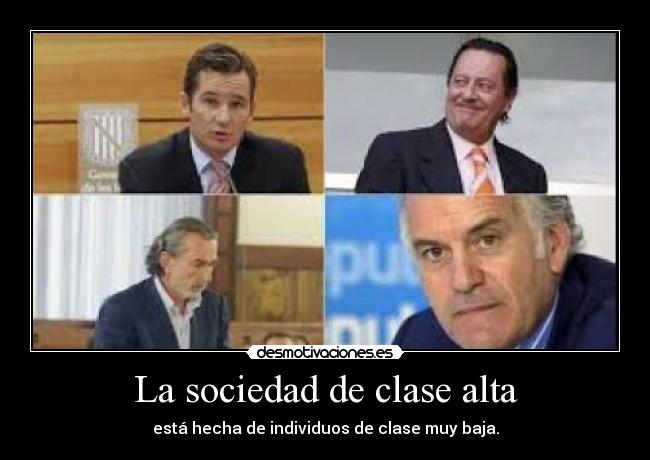 La sociedad de clase alta - 