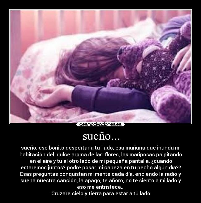 sueño... -
