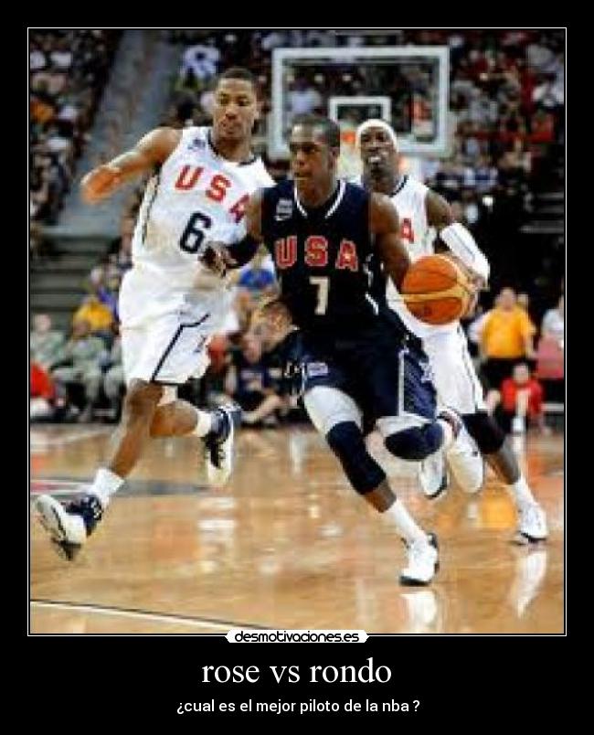 rose vs rondo - ¿cual es el mejor piloto de la nba ?