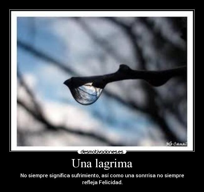 Una lagrima - 
