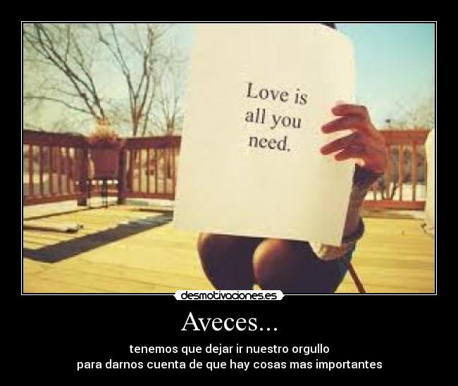Aveces... -