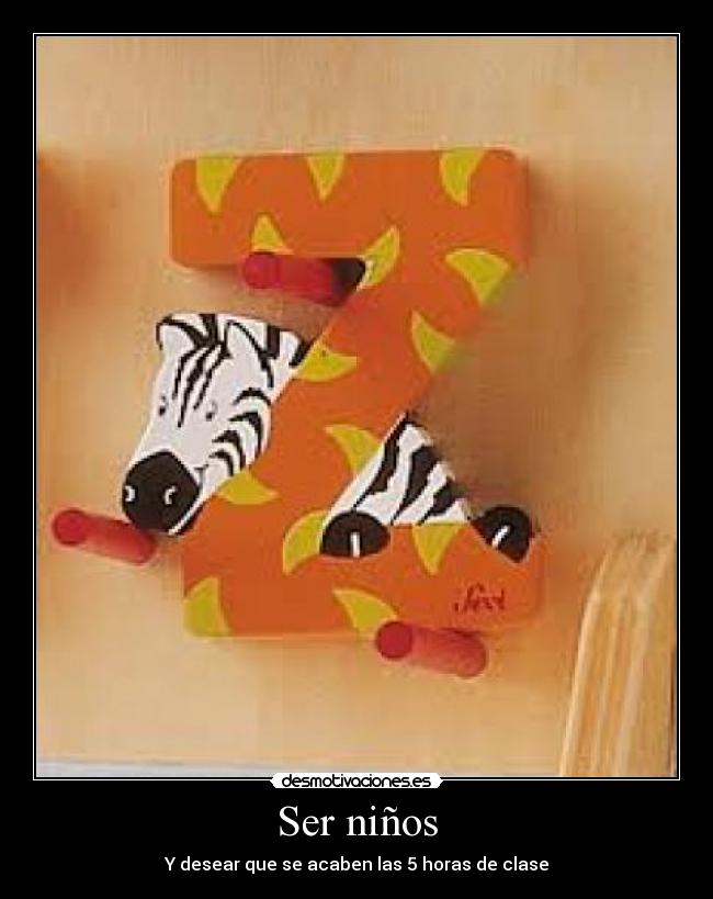 Ser niños - 