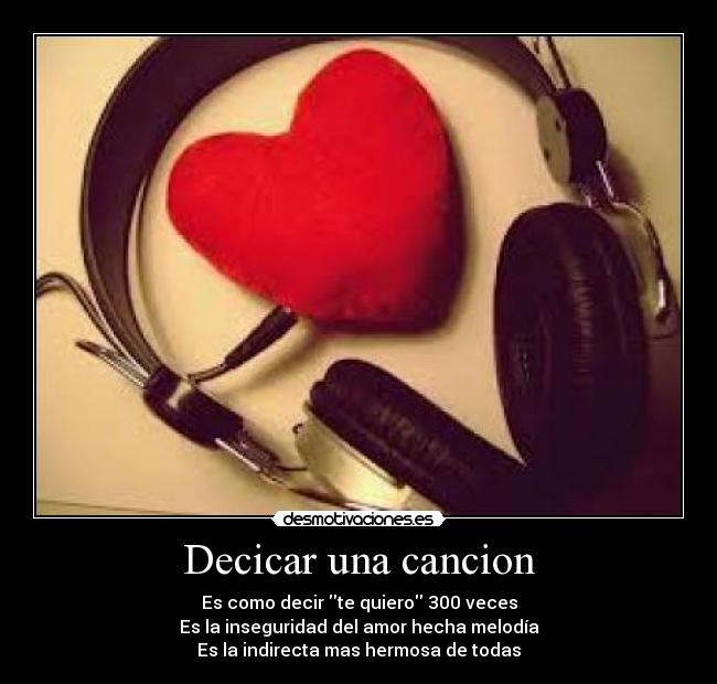 Decicar una cancion - 