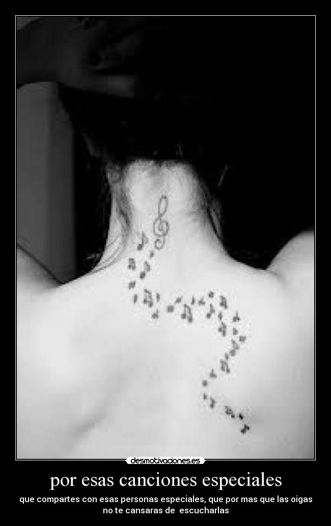 por esas canciones especiales -