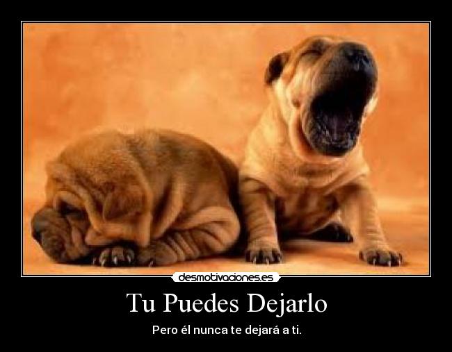Tu Puedes Dejarlo - Pero él nunca te dejará a ti.