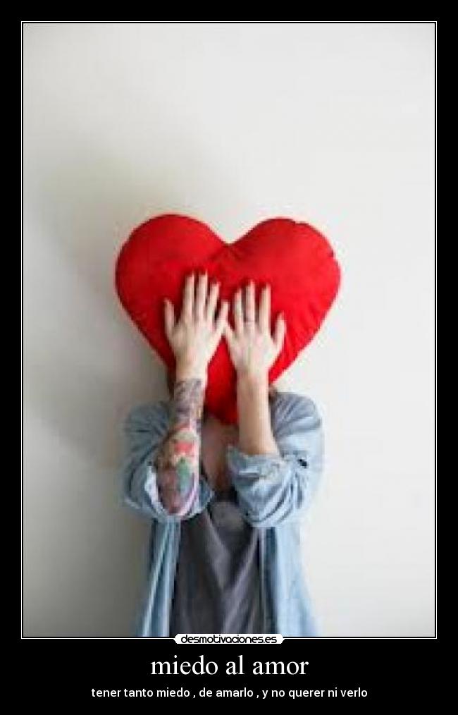 miedo al amor -