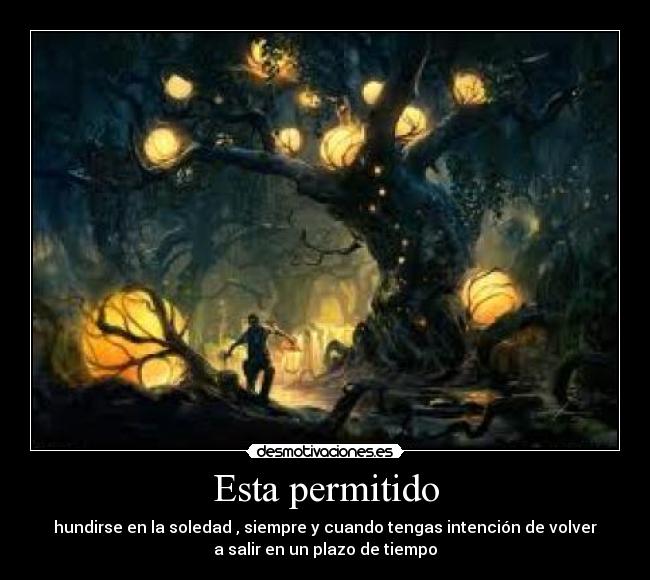 carteles bosque oscuro desmotivaciones