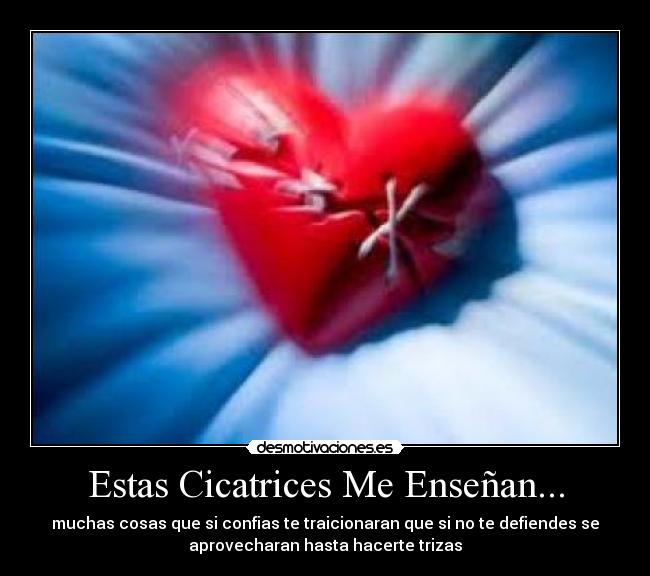 carteles cicatrices desmotivaciones