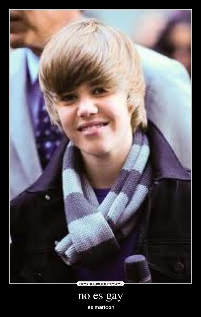 no es gay -
