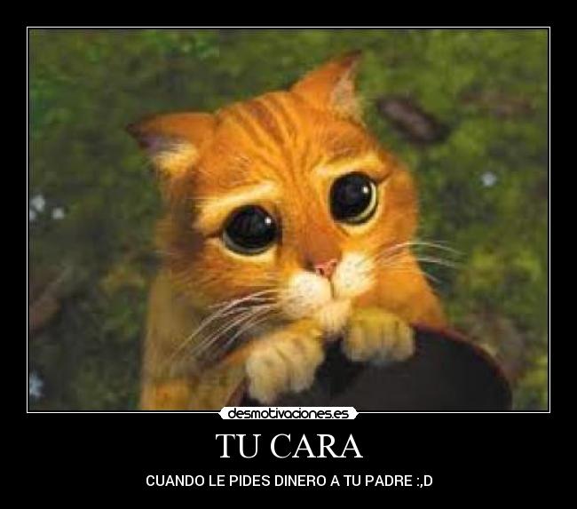 TU CARA - CUANDO LE PIDES DINERO A TU PADRE :,D