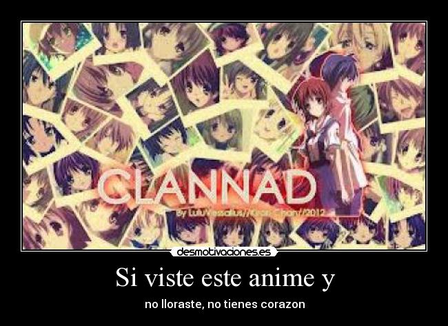 Si viste este anime y - 