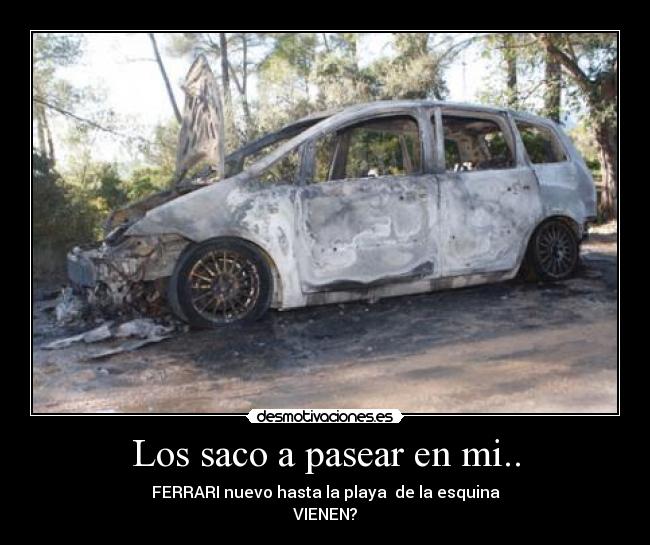 carteles vamos playa esquina ferrari desmotivaciones
