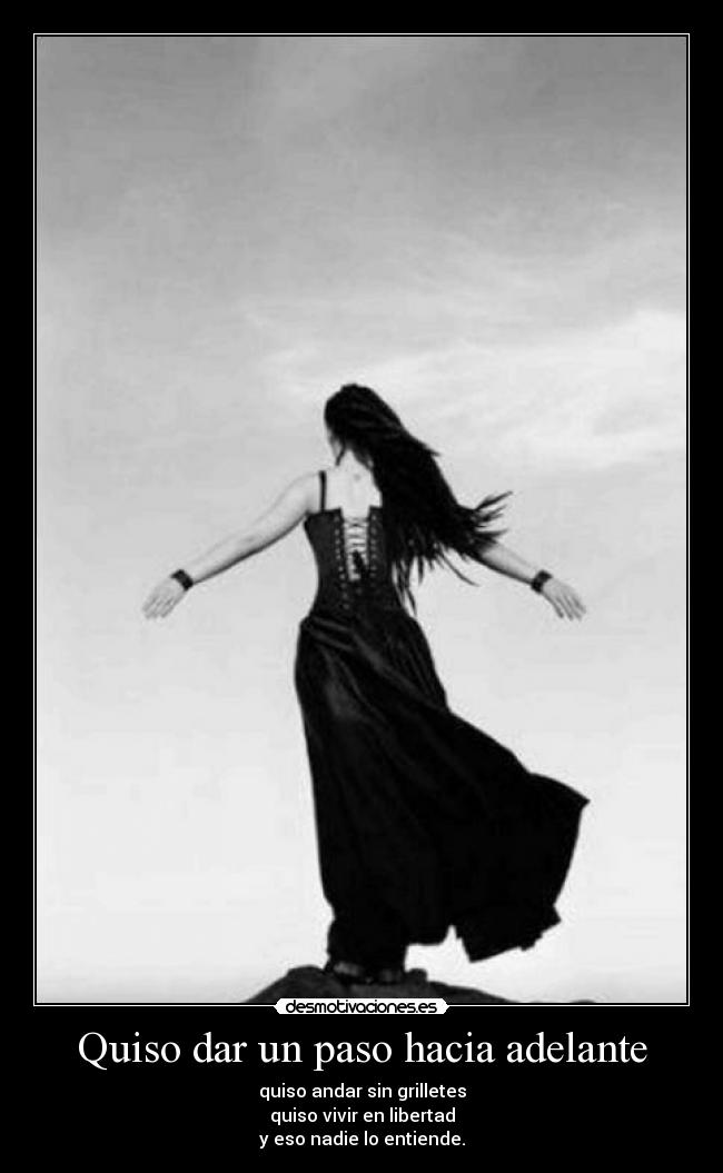 Quiso dar un paso hacia adelante - 