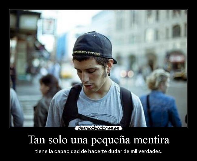 Tan solo una pequeña mentira - 