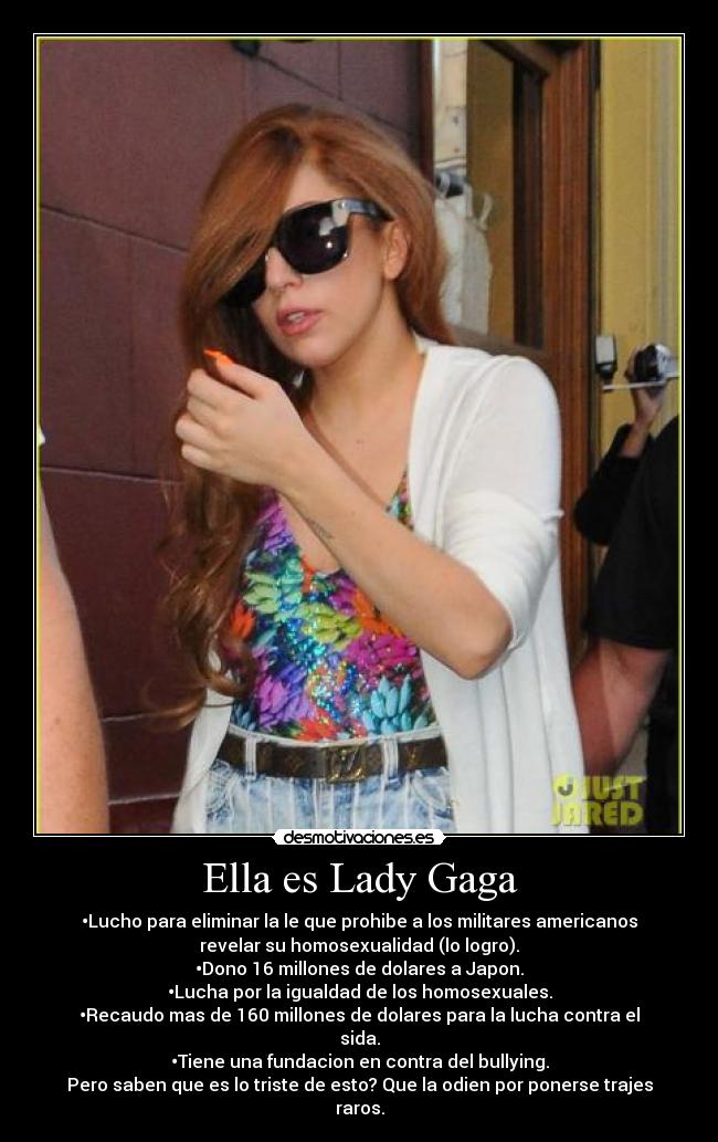 Ella es Lady Gaga - 