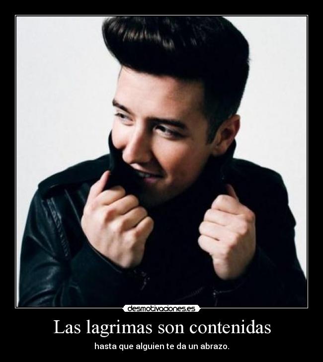 Las lagrimas son contenidas - 