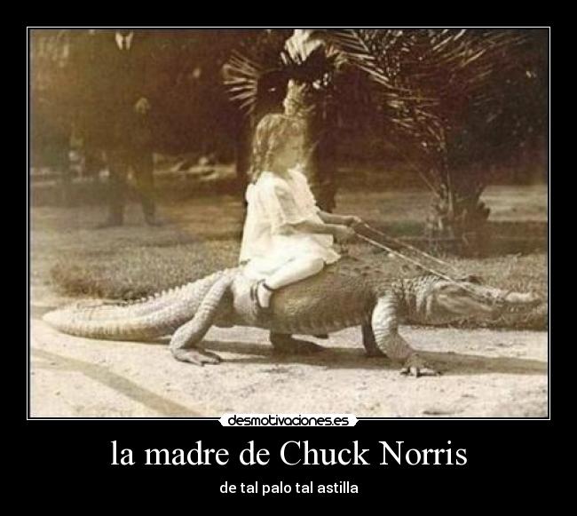 la madre de Chuck Norris - 