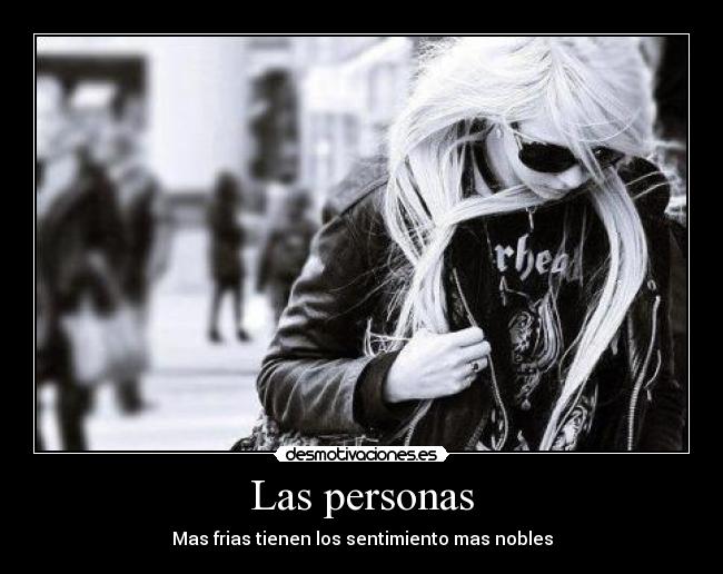 Las personas -