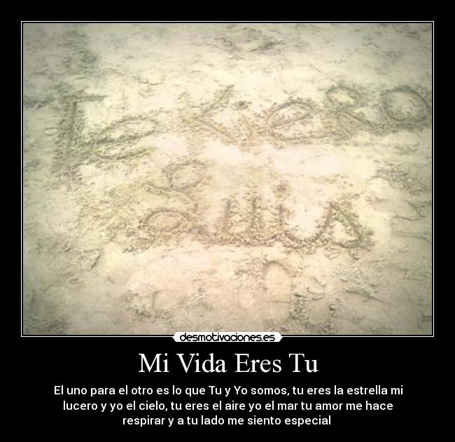 Mi Vida Eres Tu -