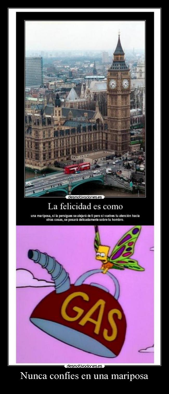 Nunca confíes en una mariposa - 