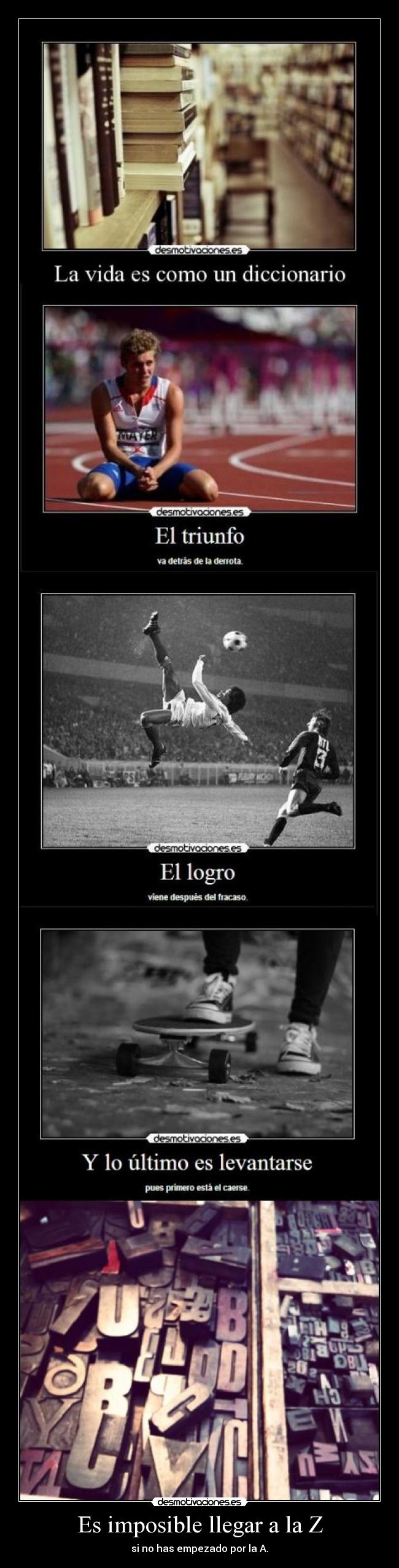 Es imposible llegar a la Z -