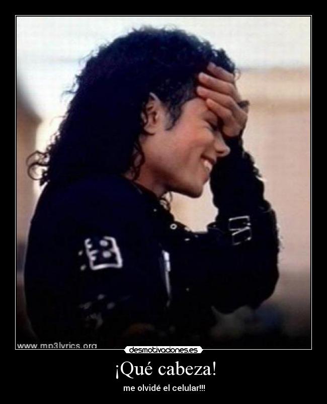 ¡Qué cabeza! -