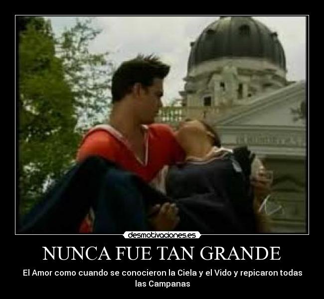 NUNCA FUE TAN GRANDE - 