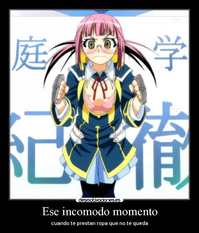 carteles anime shinigamisempai medaka box incomodo momento ropa que prestan queda desmotivaciones